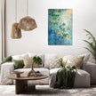 Illuminated Clover Canvas