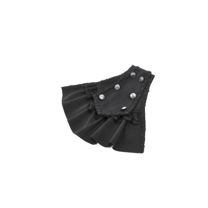 Dark in Love Bellatrix Lace Ruffle Capelet