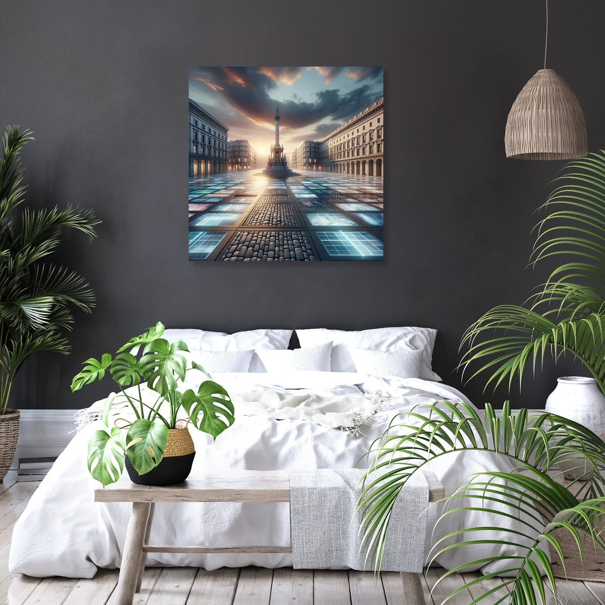 Plaza of Ages Canvas