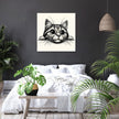Curious Cat Canvas