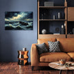 Summer Storm Lake Canvas