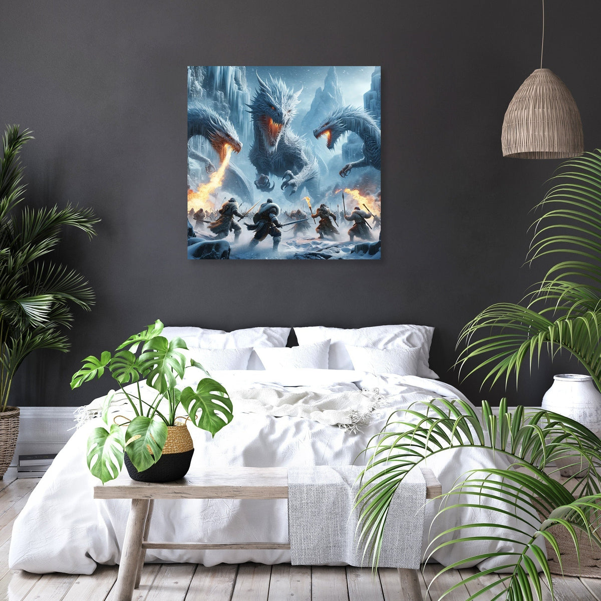 Battle of Frost Island Canvas