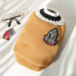 Knitted Vest V-neck Pet Clothes