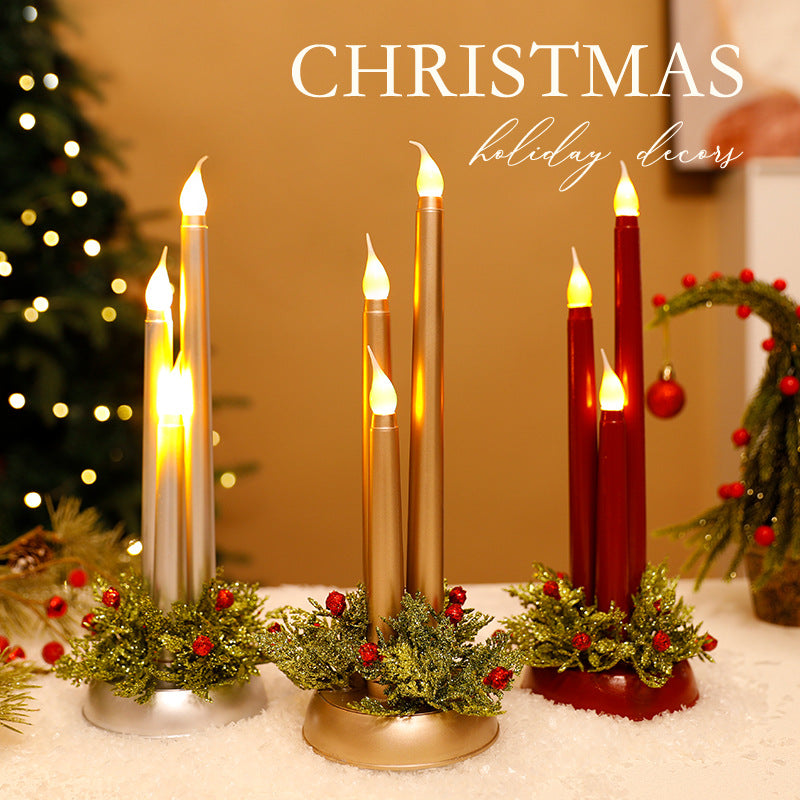 Velas electrónicas LED para decoración navideña