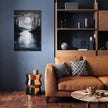 Lunar Serenity Lake Canvas
