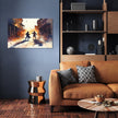 Outlaws at High Noon Canvas