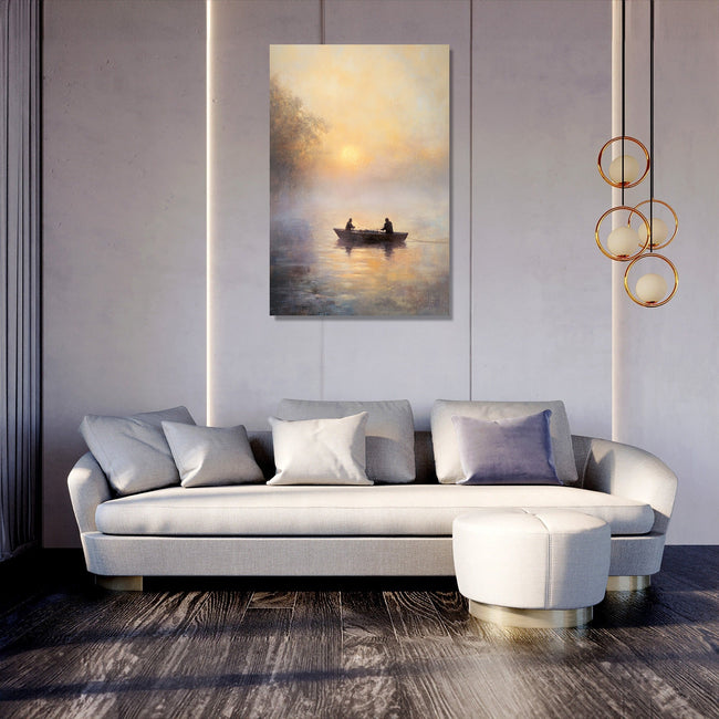 Fisherman's Morning Canvas