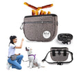 Bolsa para snacks para perros, accesorio para pasear al perro, bolsa para snacks de adiestramiento para excursiones