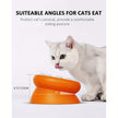 Interactive Puzzle For Cats Raised Educational Toy Slow Pet Feeder Dry Food Dispenser And Snacks