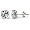 Round Sterling Silver Studs
