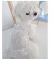 Summer Dog Skirt Thin Clothes Cute Embroidered