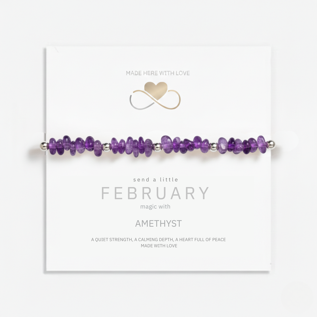Amethyst Crystal Bracelet