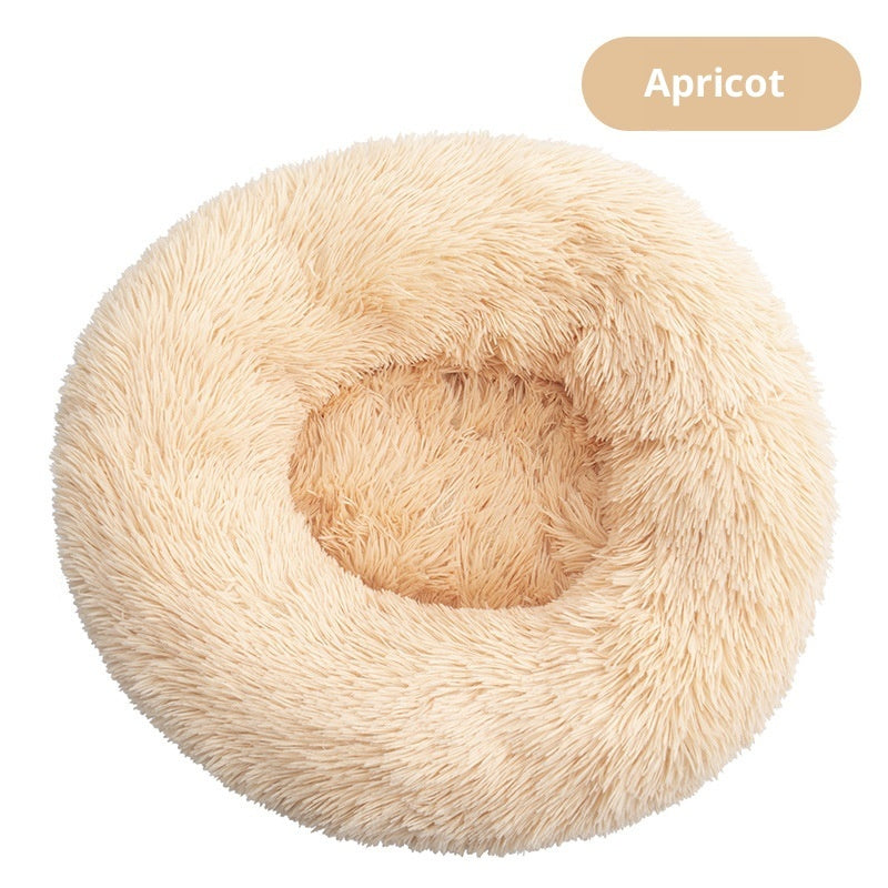 Cat Bed Dog Bed Plush Winter Warm Pet Supplies