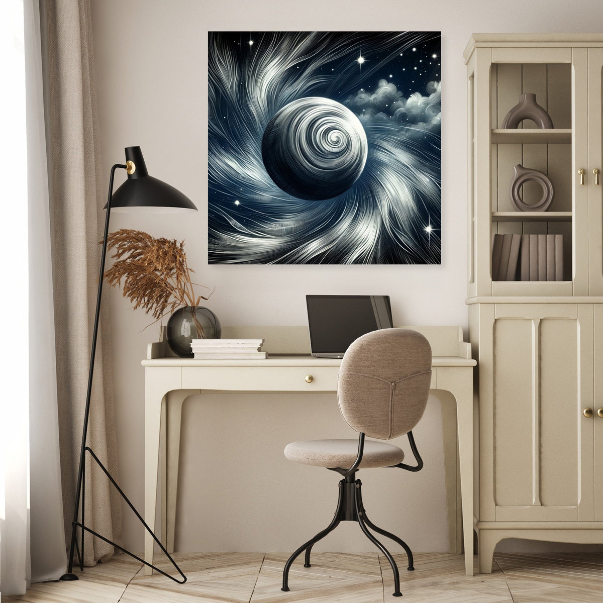 Starry Planet Canvas