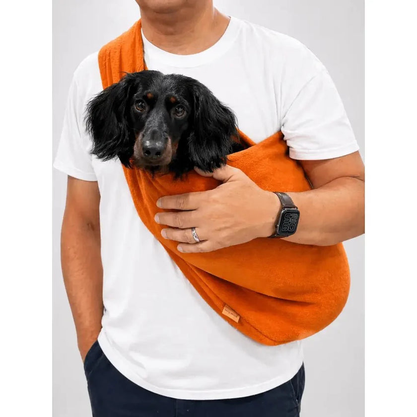Plain Polar Fleece Dog Sling - Standard, Petite and Long Strap Sizes
