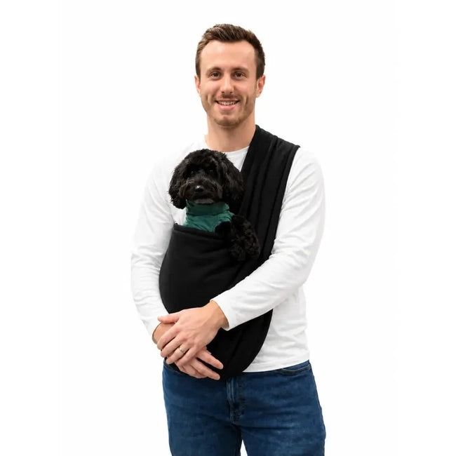 Plain Polar Fleece Dog Sling - Standard, Petite and Long Strap Sizes