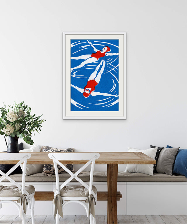 Just Floatin - Giclée Screen Print