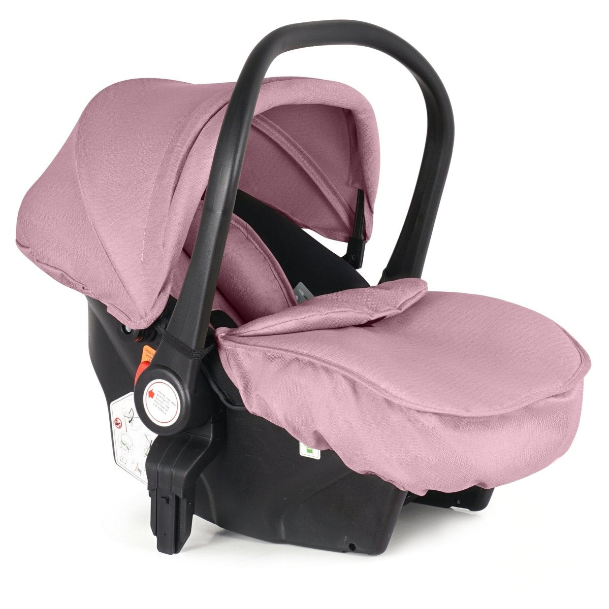 For Your Little One Cruise 3 In 1 Travel System With i-Size Car Seat - Blush Rose (Free Cupholder And Seat Liner Included!)