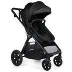 For Your Little One Cruise 3 In 1 Travel System With i-Size Car Seat - Eclipse Black (Free Cupholder / Seat Liner Included!)