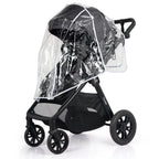 For Your Little One Cruise 3 In 1 Travel System With i-Size Car Seat - Eclipse Black (Free Cupholder / Seat Liner Included!)