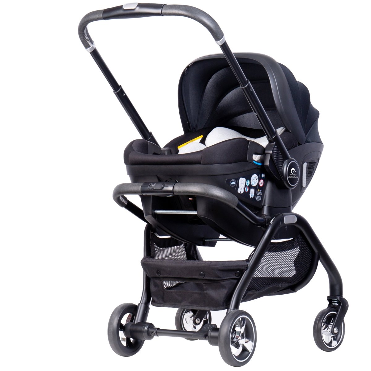 For Your Little One Qubi Infant Car Seat & Stroller - Eclipse Black