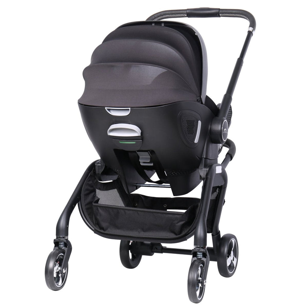 For Your Little One Qubi Infant Car Seat & Stroller & Base - Eclipse Black