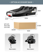 For Your Little One Qubi Isofix Car Seat Base