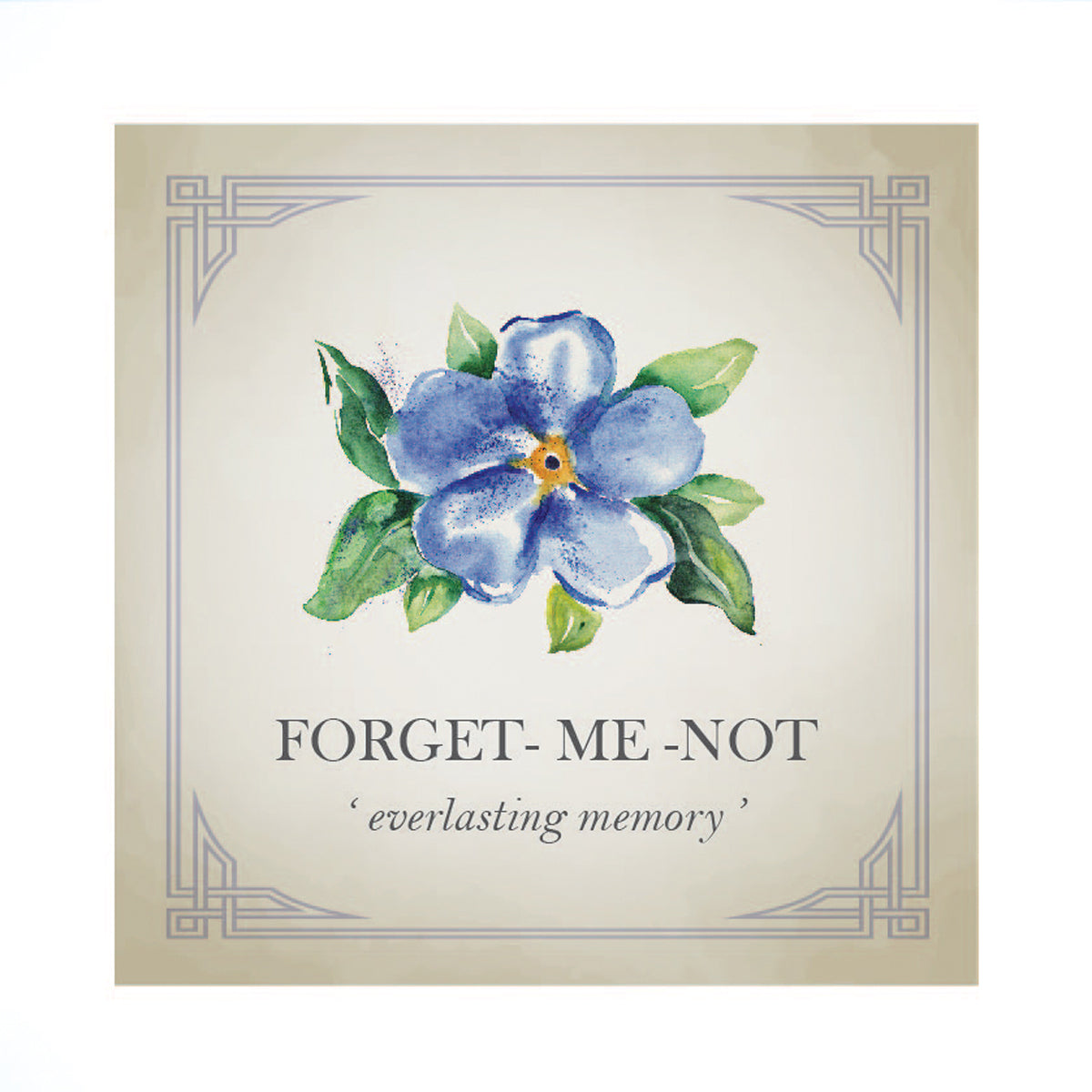Forget-Me-Not Tiny Gold Vermeil Stud Earrings