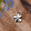 Forget-Me-Not Flower Personalised Silver Charm