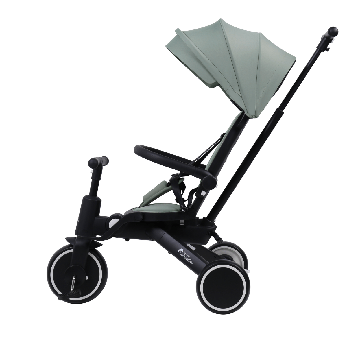 Foryourlittleone Xplor 6 in 1 Foldable Trike - Green (10m-5y)