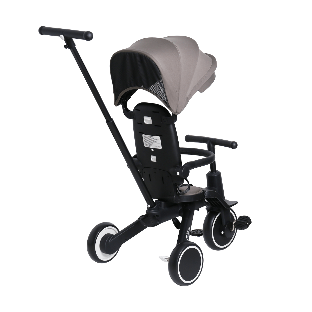 Foryourlittleone Xplor 6 in 1 Foldable Trike - Grey Olive (10m-5y)
