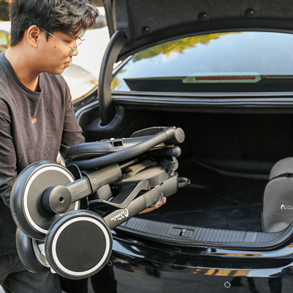 Foryourlittleone Xplor Plus 6 in 1 Foldable Trike - Grey Olive (10m-5y)