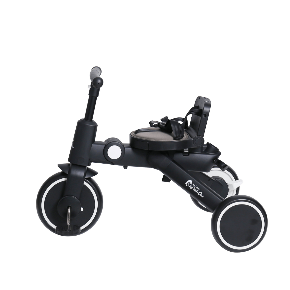 Foryourlittleone Xplor Plus 6 in 1 Foldable Trike - Grey Olive (10m-5y)