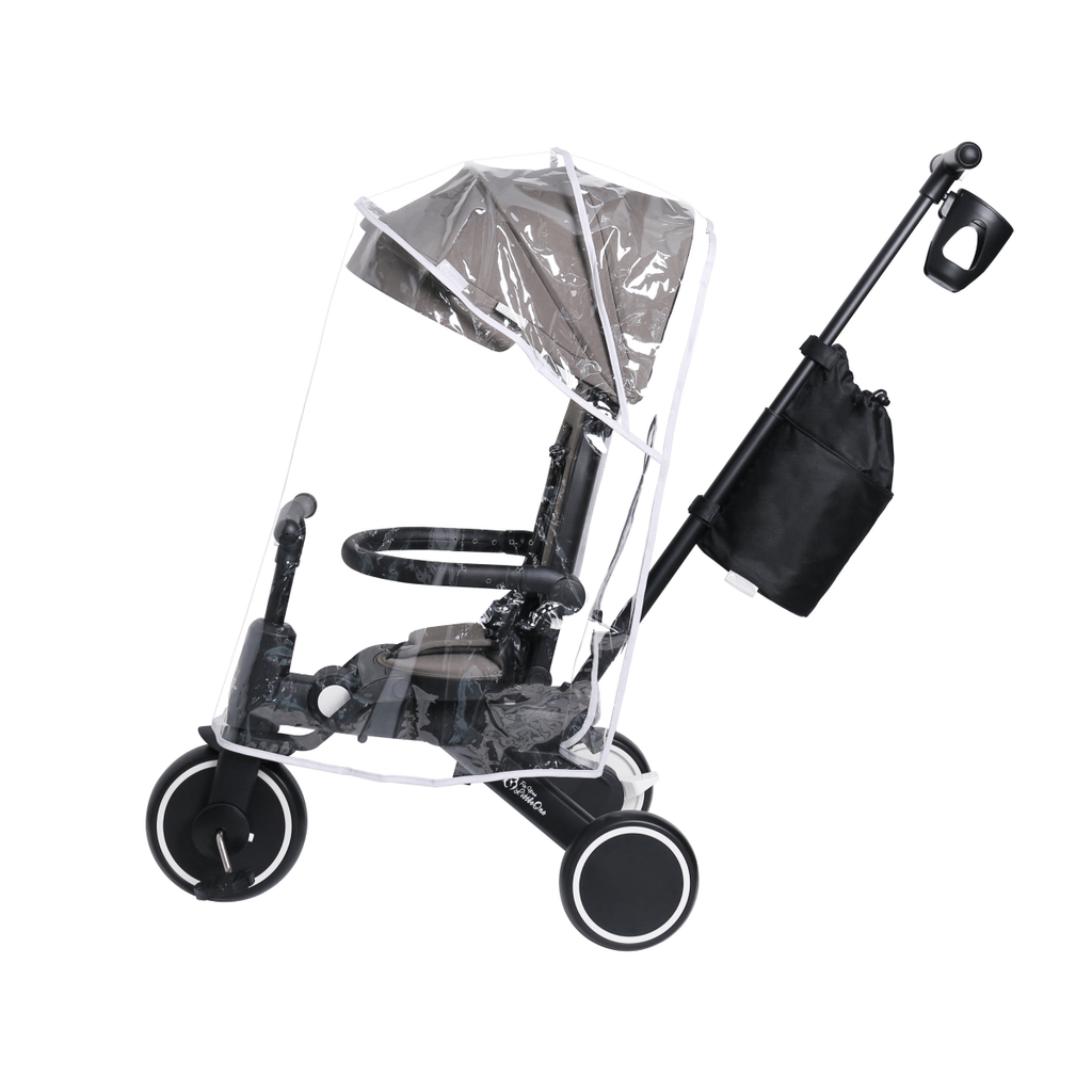 Foryourlittleone Xplor Ultimate 6 in 1 Foldable Trike - Grey Olive (10m-5y)