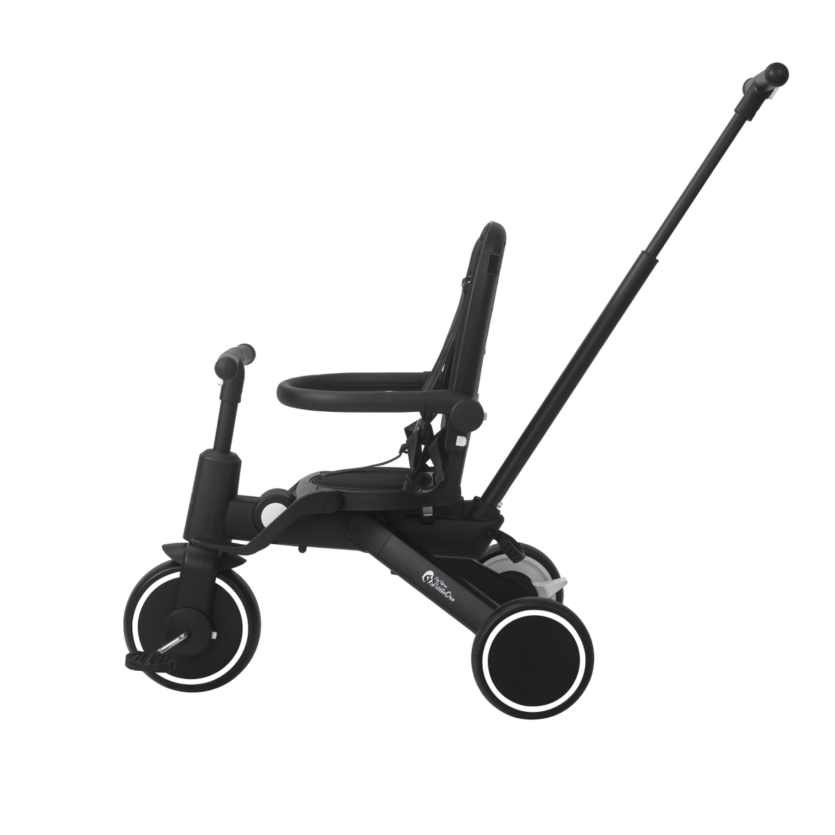 Foryourlittleone Xplor Ultimate 6 in 1 Foldable Trike - Jet Black (10m-5y)