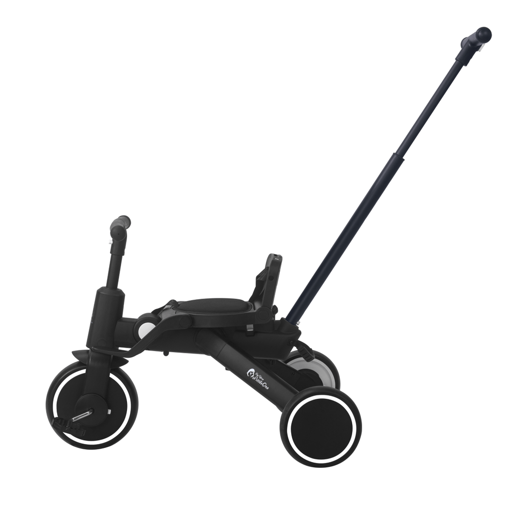 Foryourlittleone Xplor Ultimate 6 in 1 Foldable Trike - Jet Black (10m-5y)