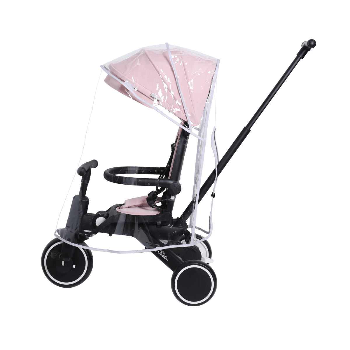 Foryourlittleone Xplor Ultimate 6 in 1 Foldable Trike - Pastel Pink (10m-5y)