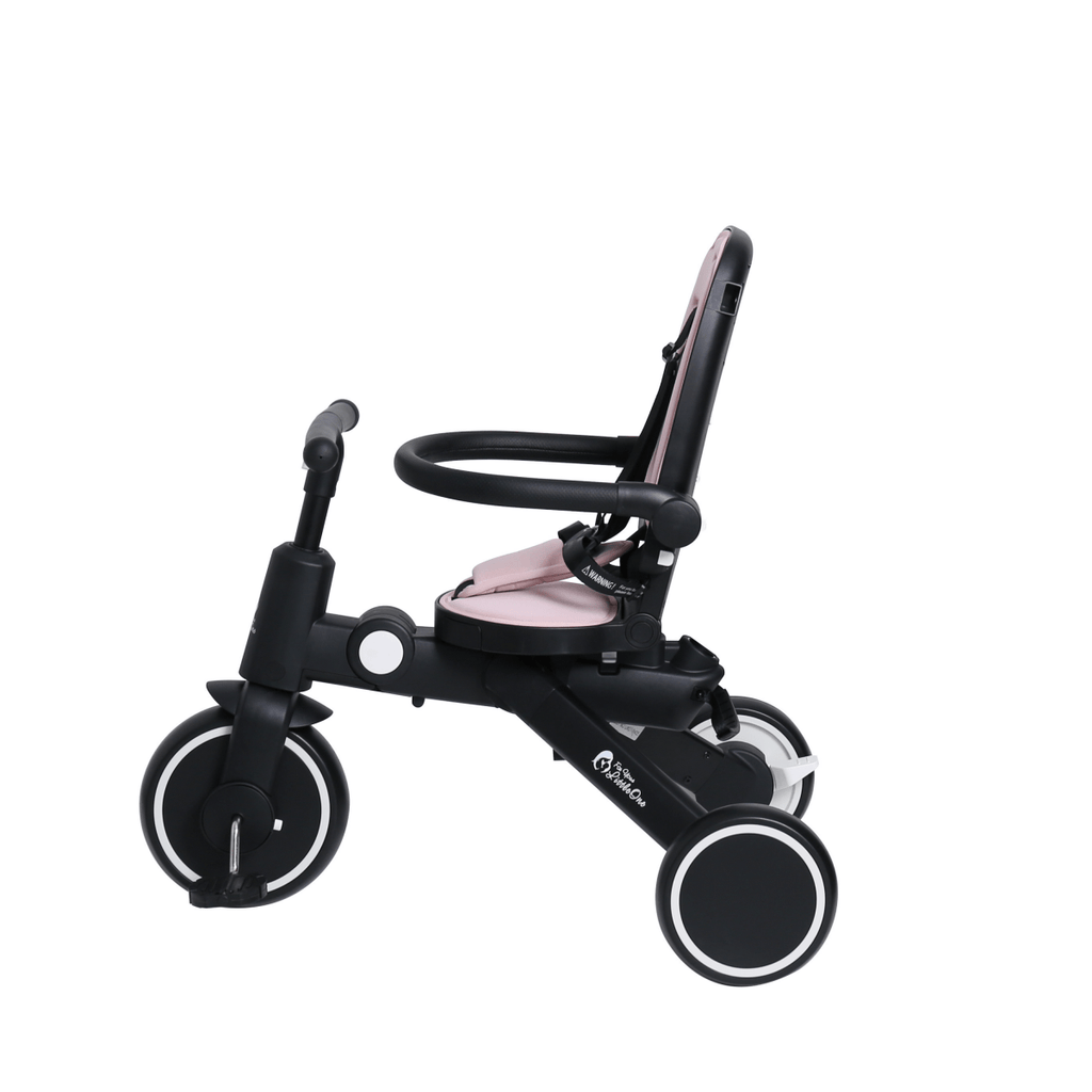 Foryourlittleone Xplor Plus 6 in 1 Foldable Trike - Pastel Pink (10m-5y)