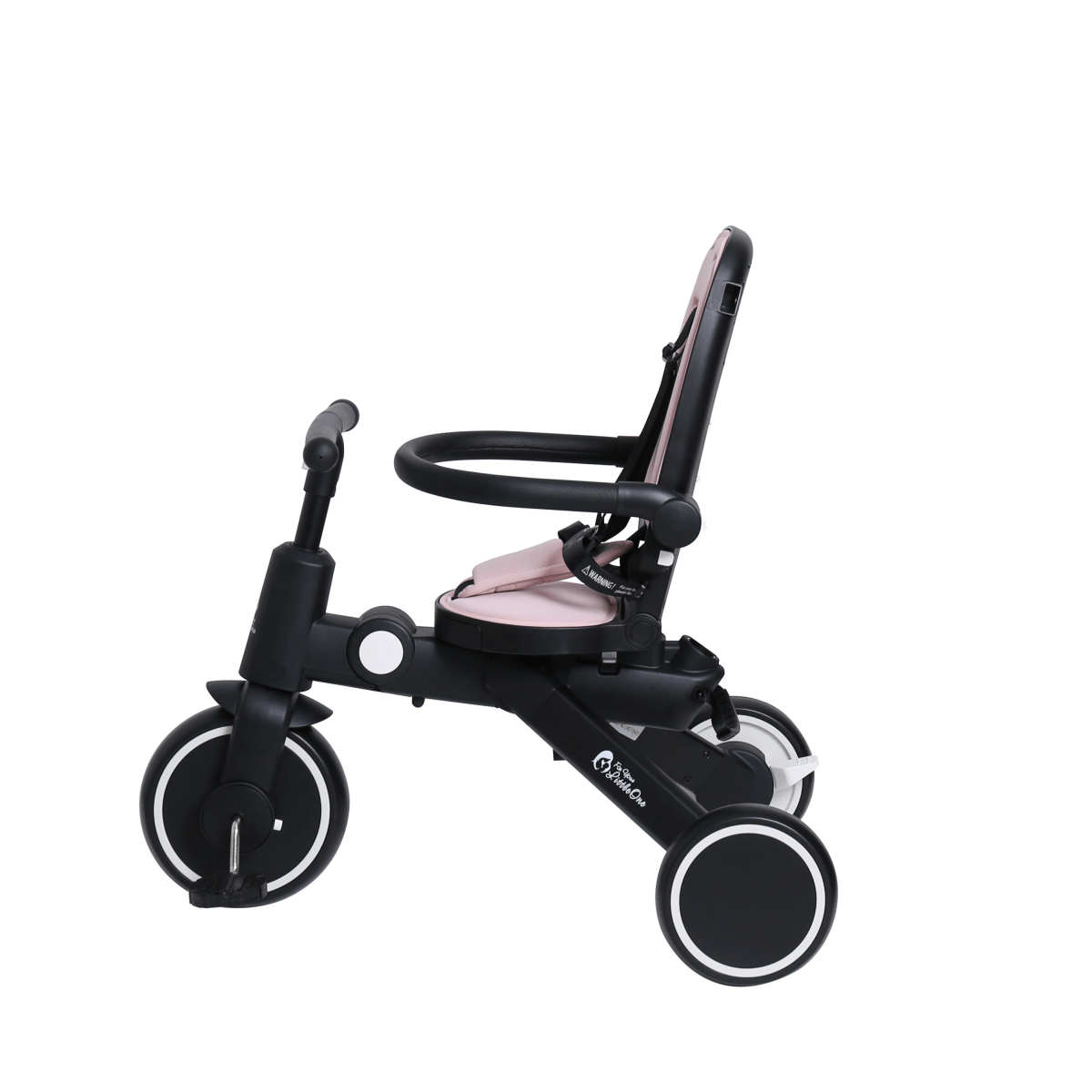 Foryourlittleone Xplor Plus 6 in 1 Foldable Trike - Pastel Pink (10m-5y)