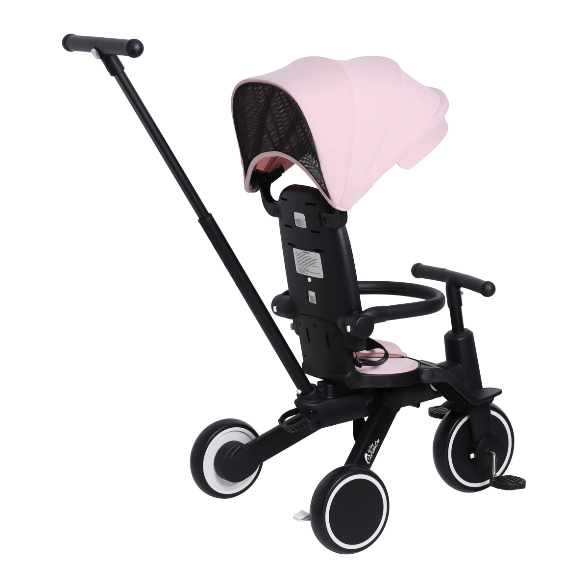 Foryourlittleone Xplor Plus 6 in 1 Foldable Trike - Pastel Pink (10m-5y)
