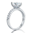 Sterling Silver Aelin Ring Round Cut