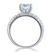 Sterling Silver Aelin Ring Round Cut