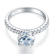 Sterling Silver Aelin Ring Round Cut