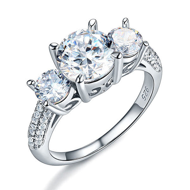 Sterling Silver Emera Ring