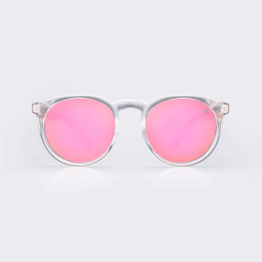 Malibu Pink Round Sunglasses