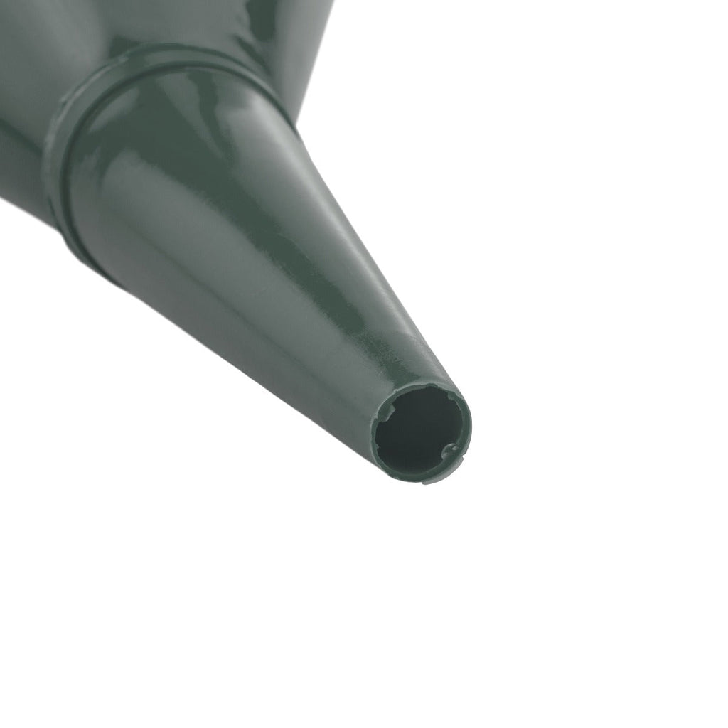 Angled Car Fuel Funnel with Filter, Gray