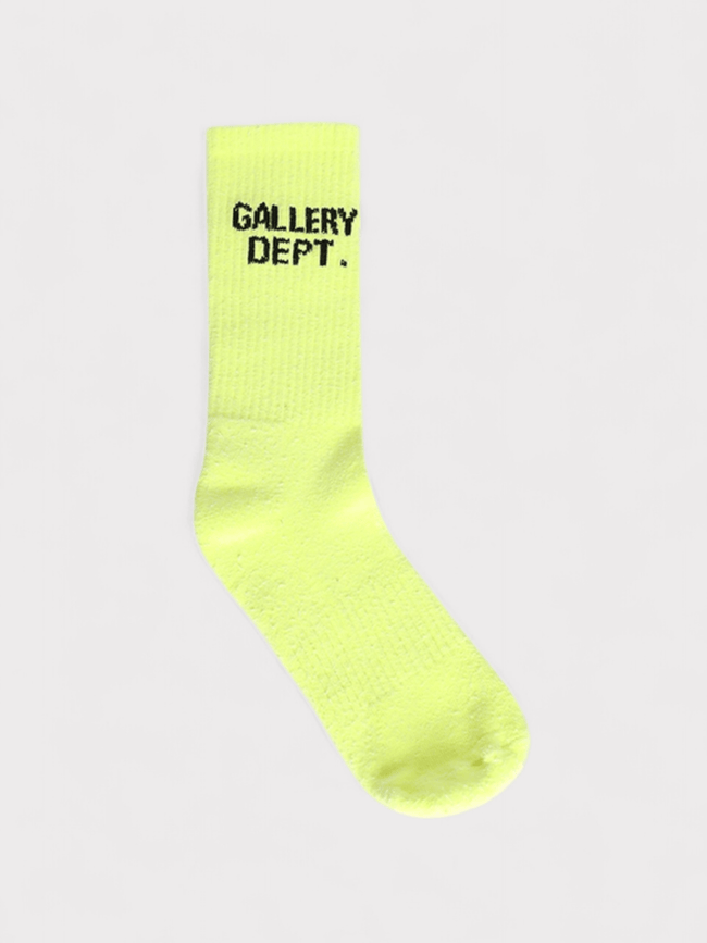 Gallery Dept. Clean Socks jaskrawożółte