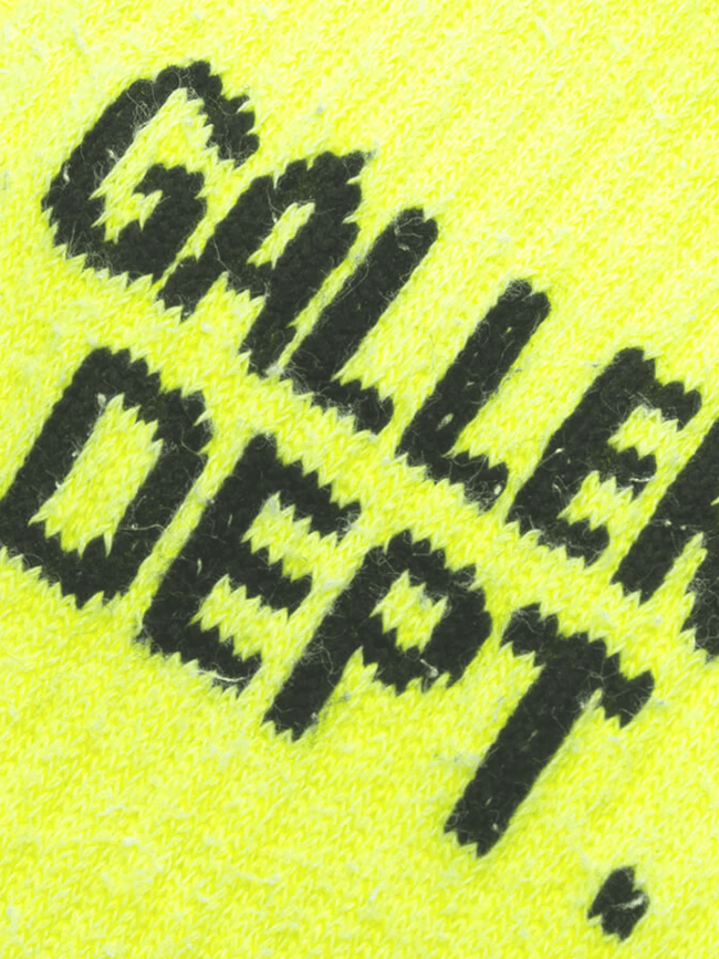 Gallery Dept. Clean Socks jaskrawożółte
