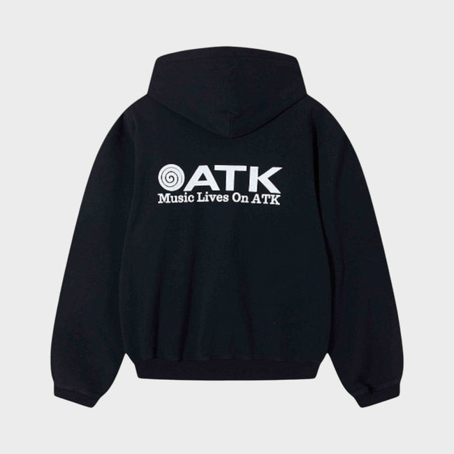 Music Lives On ATK Kapuzenpullover Schwarz Weiß