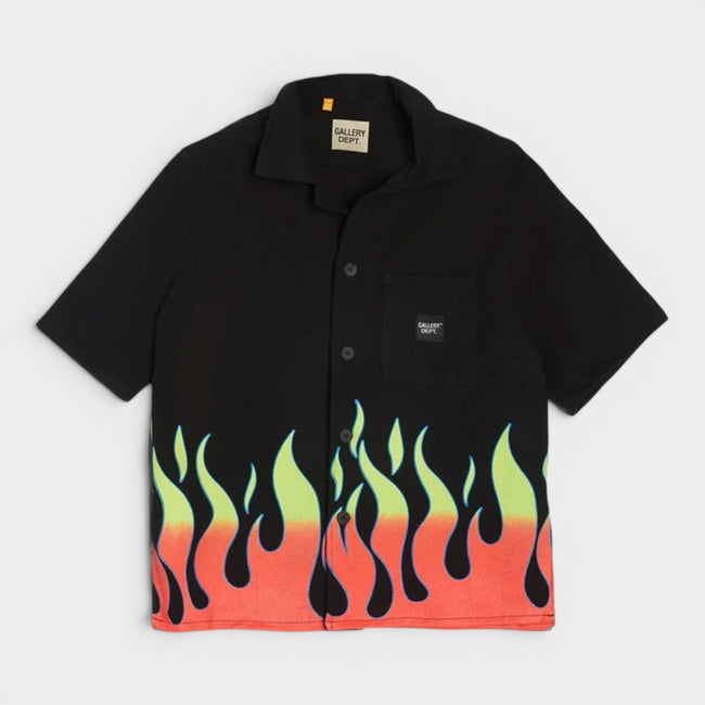 Parker Flame Hemd Flame Schwarz